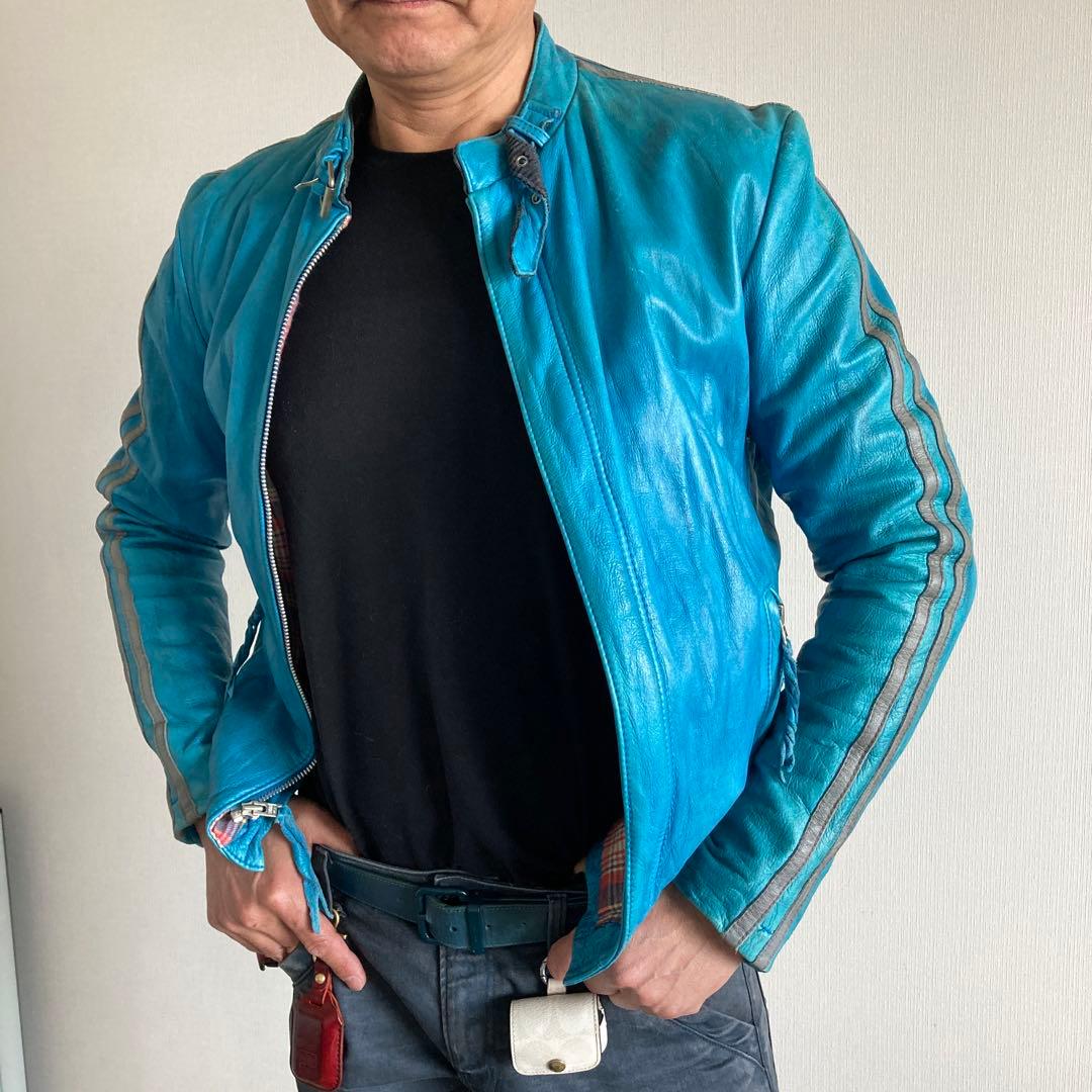 SCHOTT レザー シングルライダースジャケット サイズM