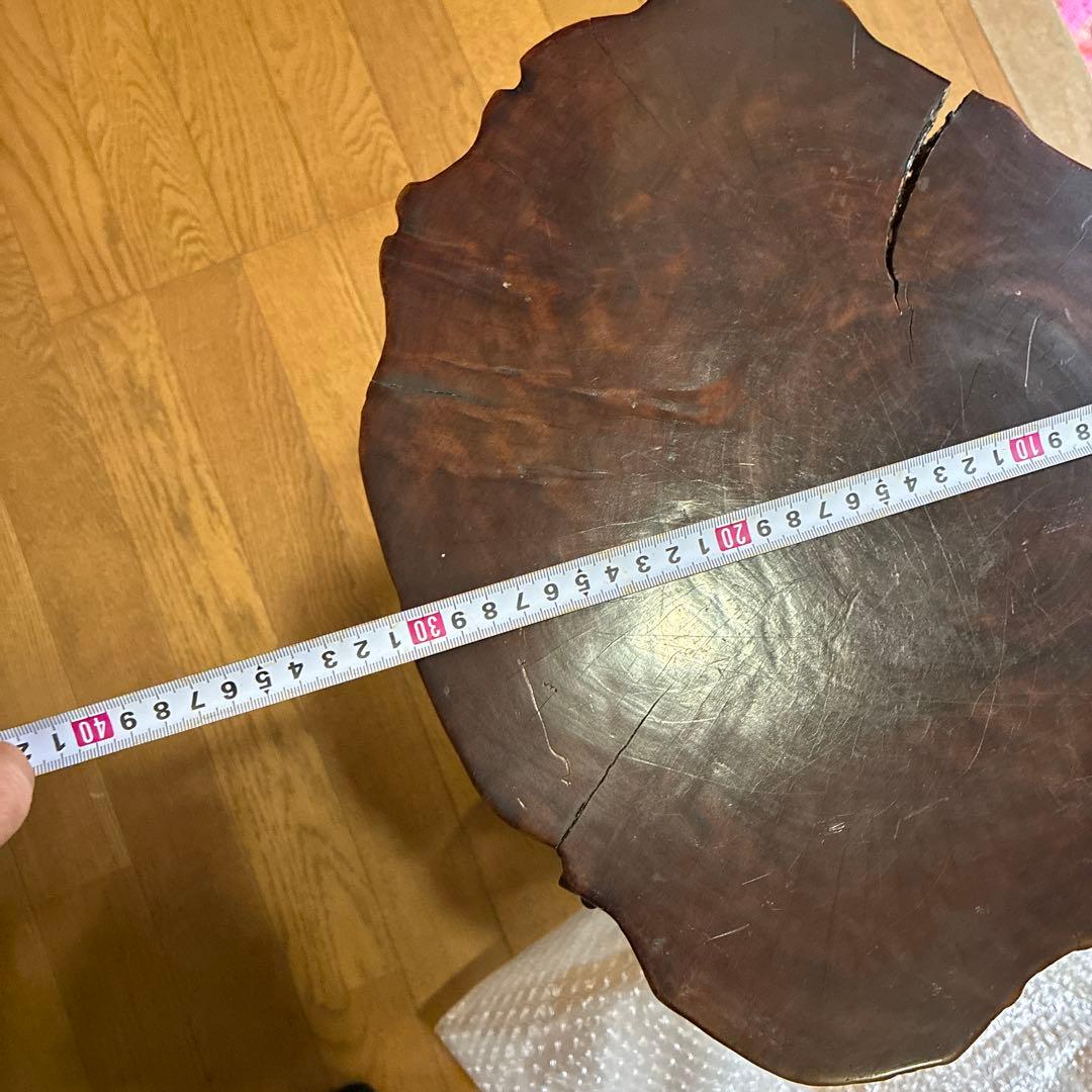 ‼️希少‼️根本、天然木、卓、飾台、花台、香炉台、日本式昭和レトロ根卓古美術明治大正