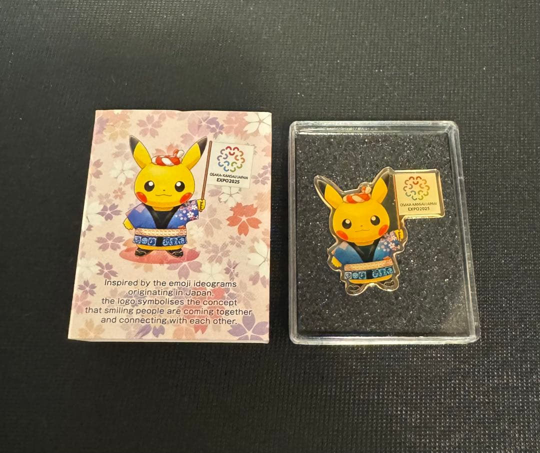 EXPO2025 大阪関西万博 招致 ピカチュウ ピンバッジ