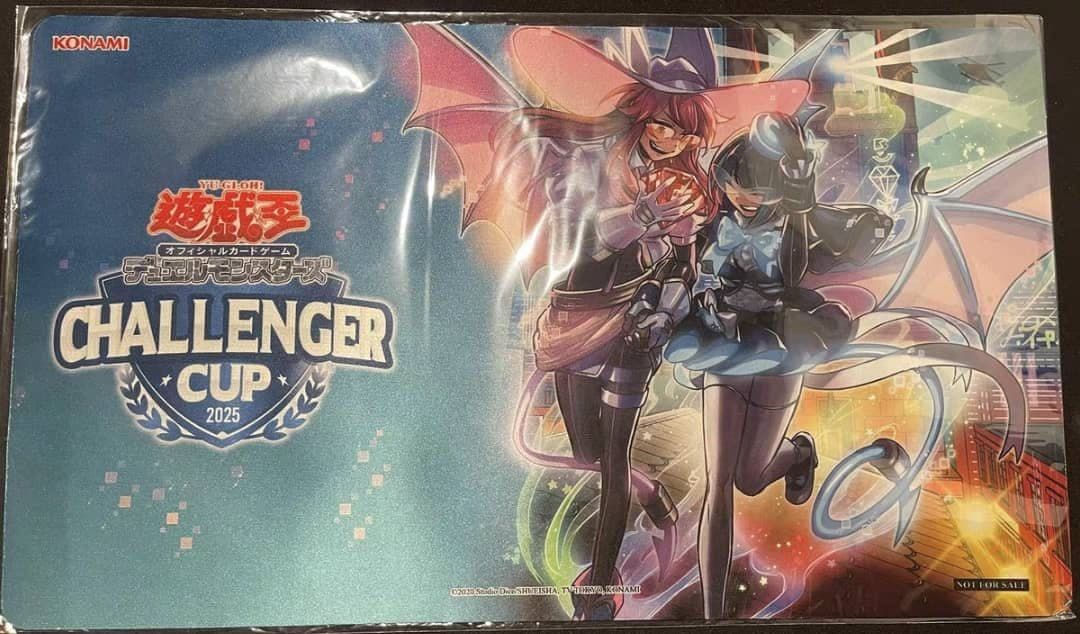 チャレンジャーカップ　Evil☆Twin イージーゲーム　プレイマット 上位賞