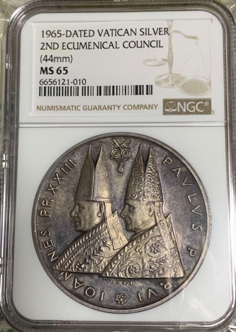 値下げしました！1963年 銀貨 & 1965年 銅貨 セット