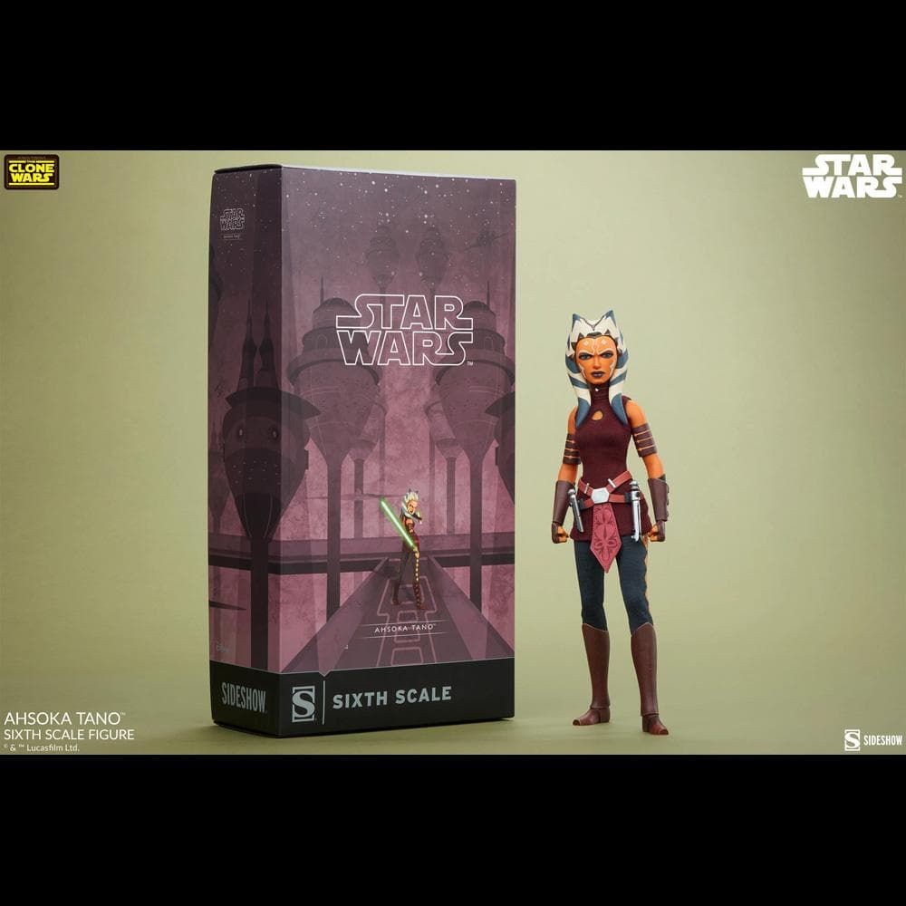 クローン・ウォーズ【アソーカ・タノ】1/6フィギュア　サイドショウ
