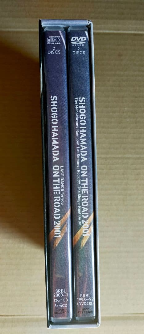 浜田省吾/ON THE ROAD 2001〈初回限定生産・DVD2枚+CD2枚…
