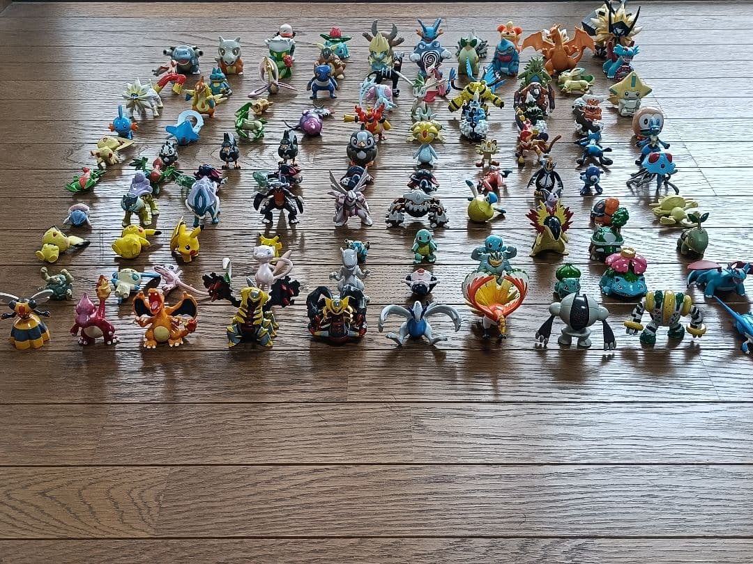 当時物　ポケモン　モンコレ　指人形など　計108個セット
