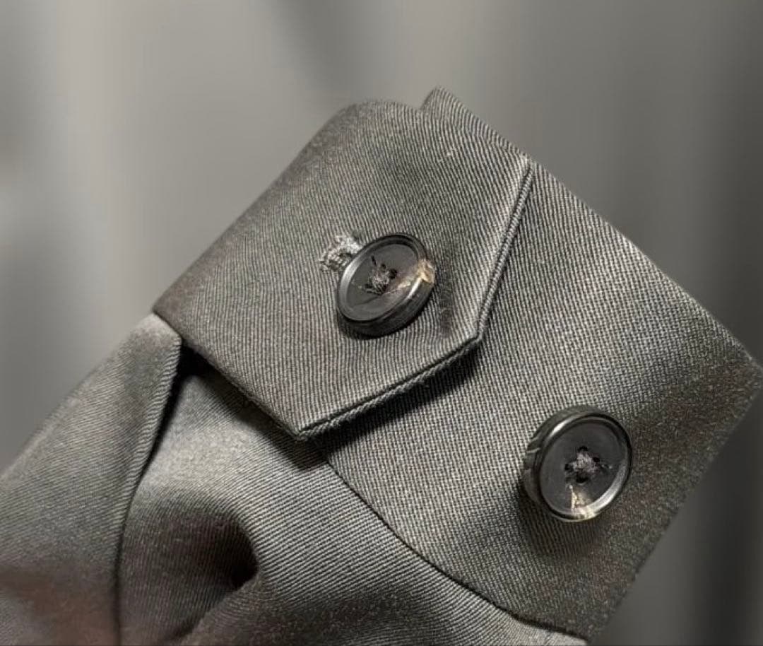 The CLASIK ハリントンジャケット　サイズ46 グレー　カーキ