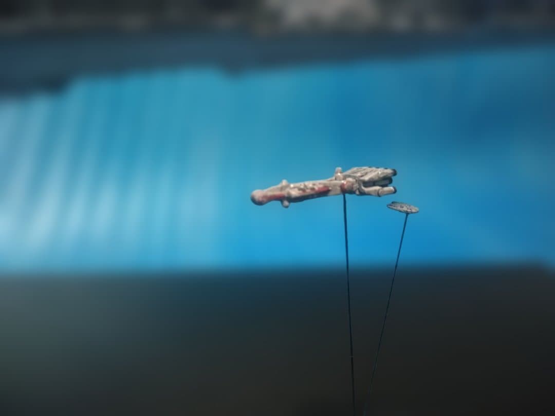 バンダイ スターデストロイヤー デススター塗装完成品