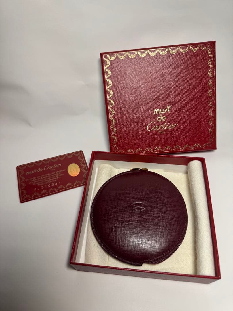 【美品】Cartier ケース 箱カード付き