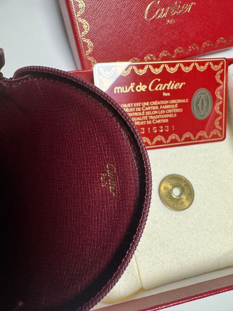 【美品】Cartier ケース 箱カード付き