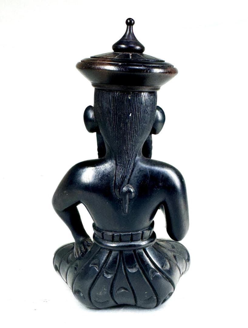 時代物 千年沈水黒木 東南アジアお守り神 沈水実験済み 古美術 WWWT070