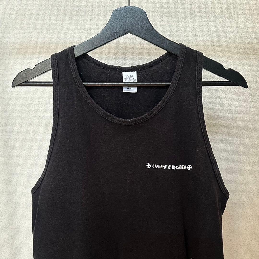 トップス chrome hearts CH plus backlogo tanktop