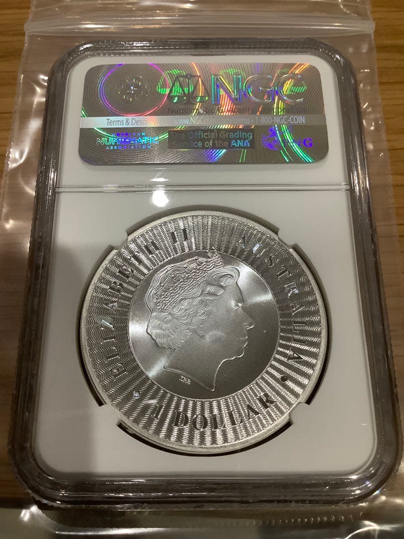 【最高鑑定】 2016年 オーストラリア カンガルー 銀貨 MS70 FR