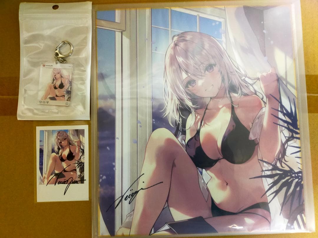 necömi 直筆サイン入り複製色紙 ワンストTOKIMEKI コレクション24