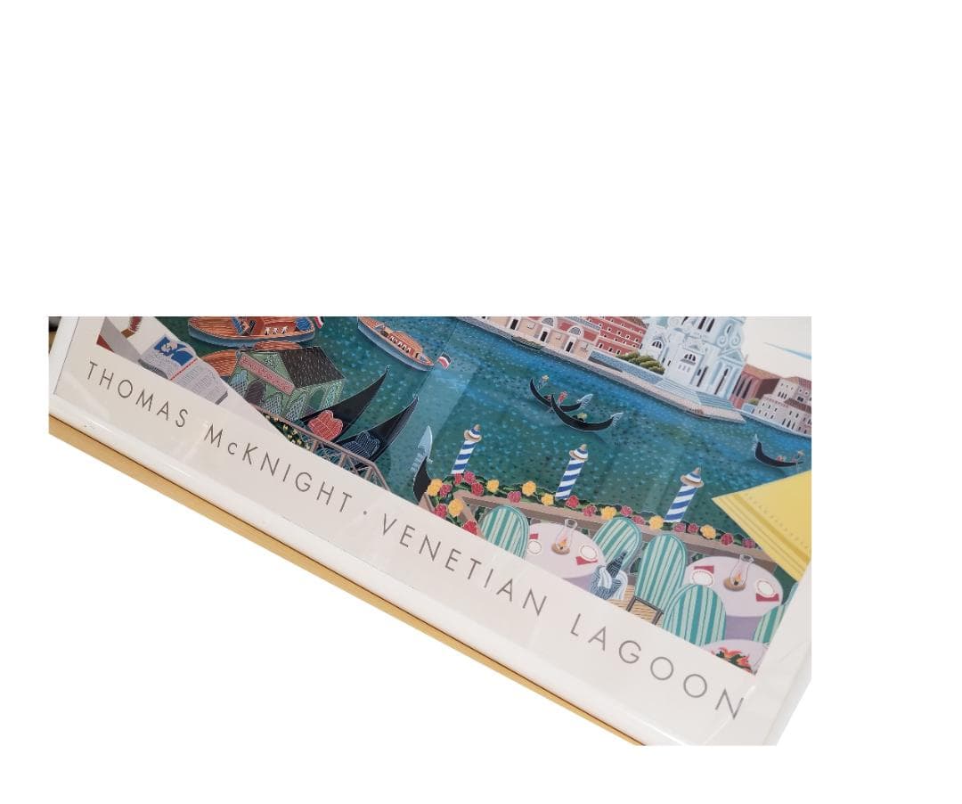 ★最終販売価格★トーマスマックナイト★ヴェネチアンラグーン額寸横約104縦約64