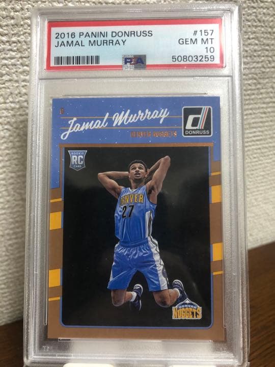 その他 2016 Donruss Jamal murray RC PSA 10
