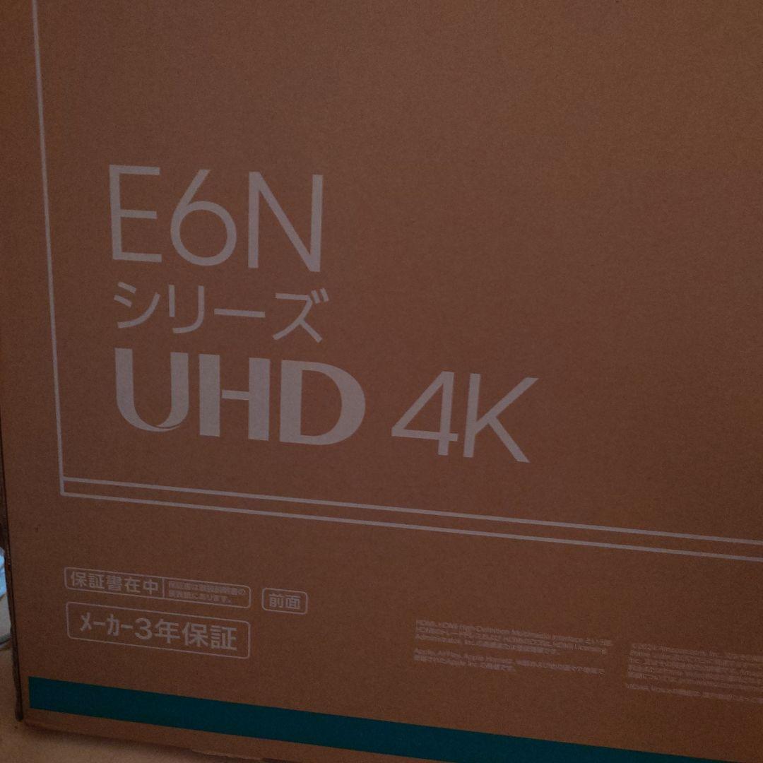 Hisense E6Nシリーズ 50インチ UHD 4K