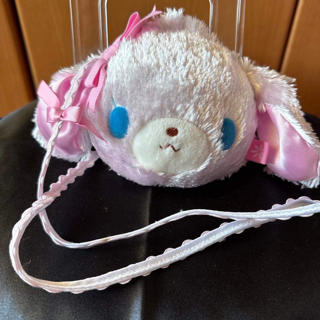 激レア⭐️サンリオ⭐️sugar bunniesももうさ 顔ドール ポシェット希少