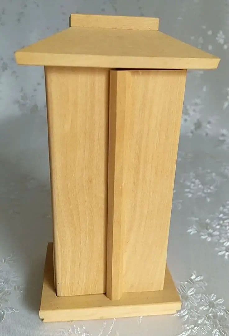 十一面観音菩薩像【極小】#406 厨子入り 木彫 仏像