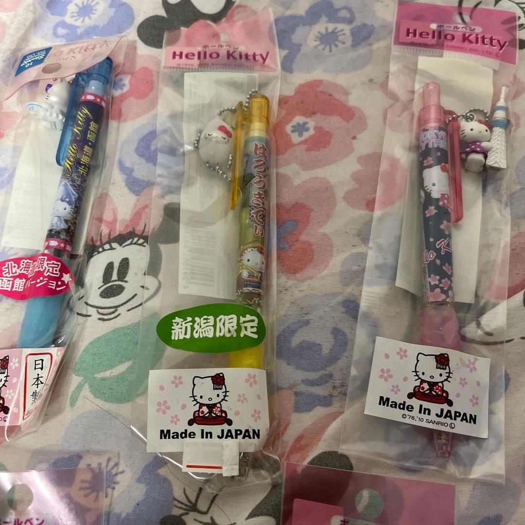 キティちゃんボールペンセットご当地