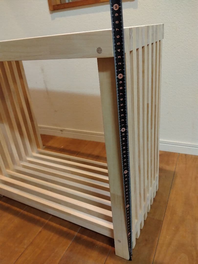 木製　ハンドメイド　オーダー　水槽台　ベンチアクアラック　棚　シェルフ