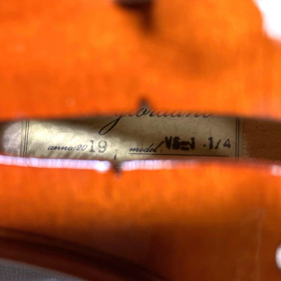 極美品✨　Carlo Giordano バイオリン　VS-1 1/4 2019年