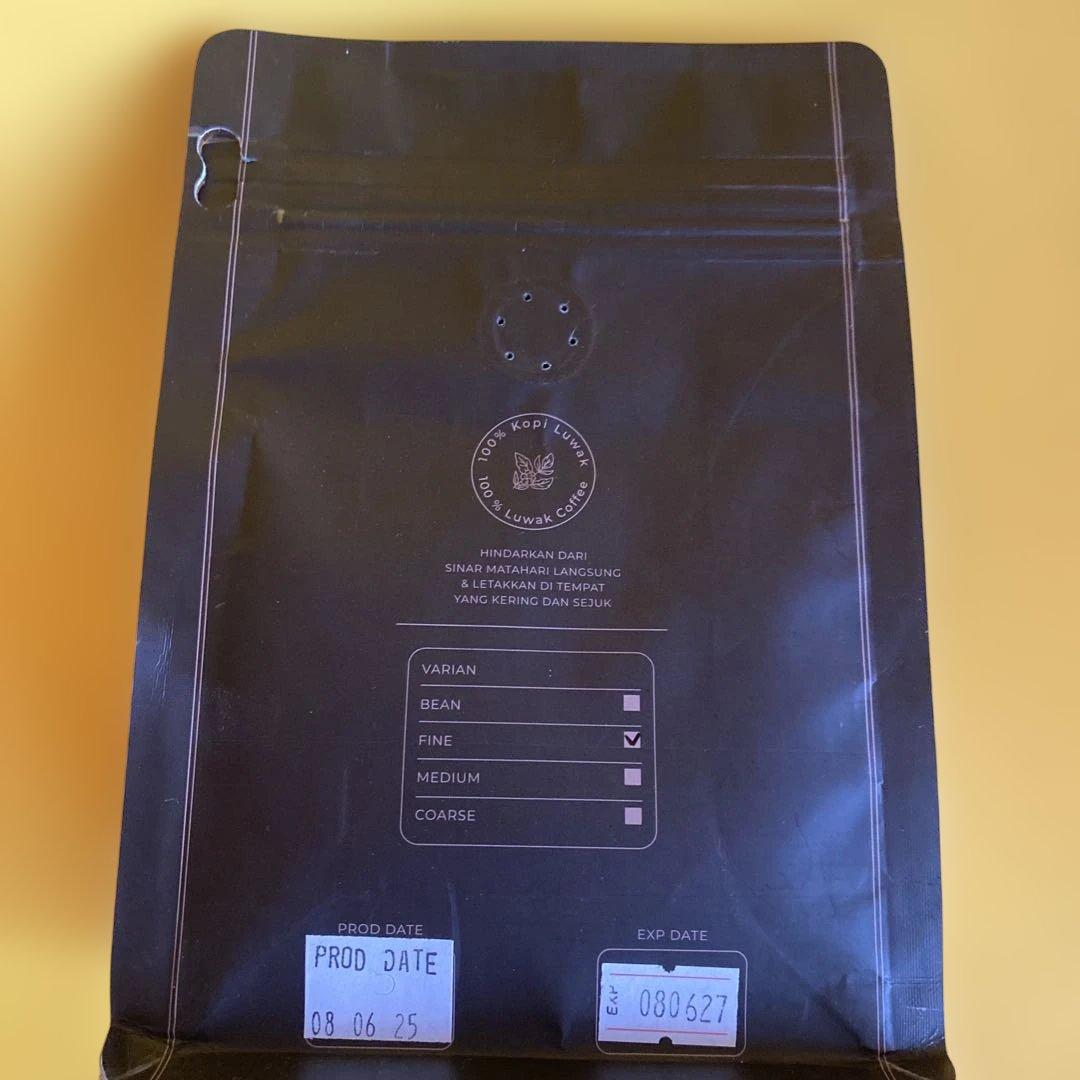 コーヒー ARABICA LUWAK LIAR 200G