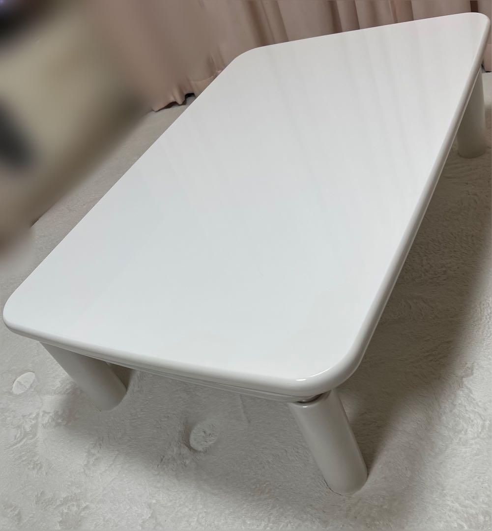 こたつ付きテーブル　ホワイト