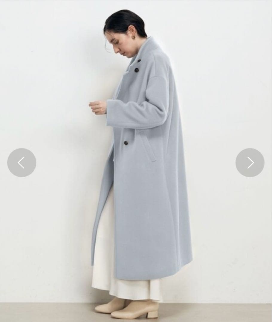 NOLLEY’S Sophi KIWI 2WAYチェスターコート サックス