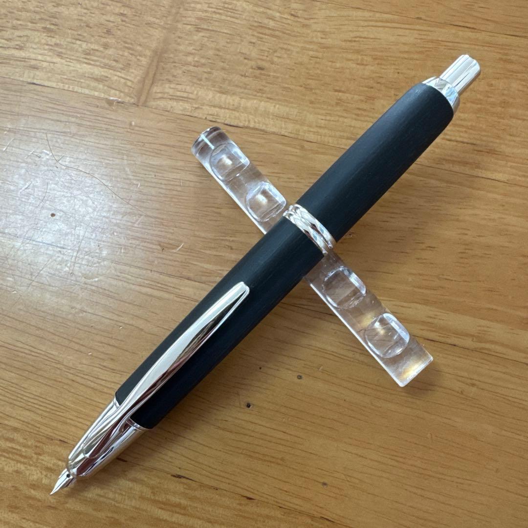 廃盤 PILOT パイロット Capless キャップレス 万年筆 木軸 EF