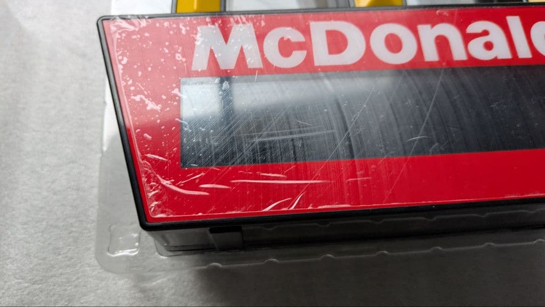 マクドナルド　置時計　ゴールデンアーチLEDクロック