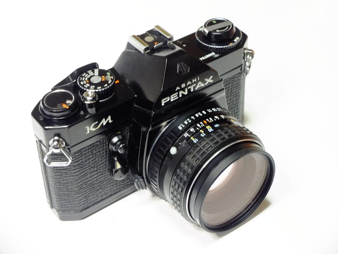 【実写確認整備品】アサヒペンタックスKMBK／PENTAX55mmf1.8付