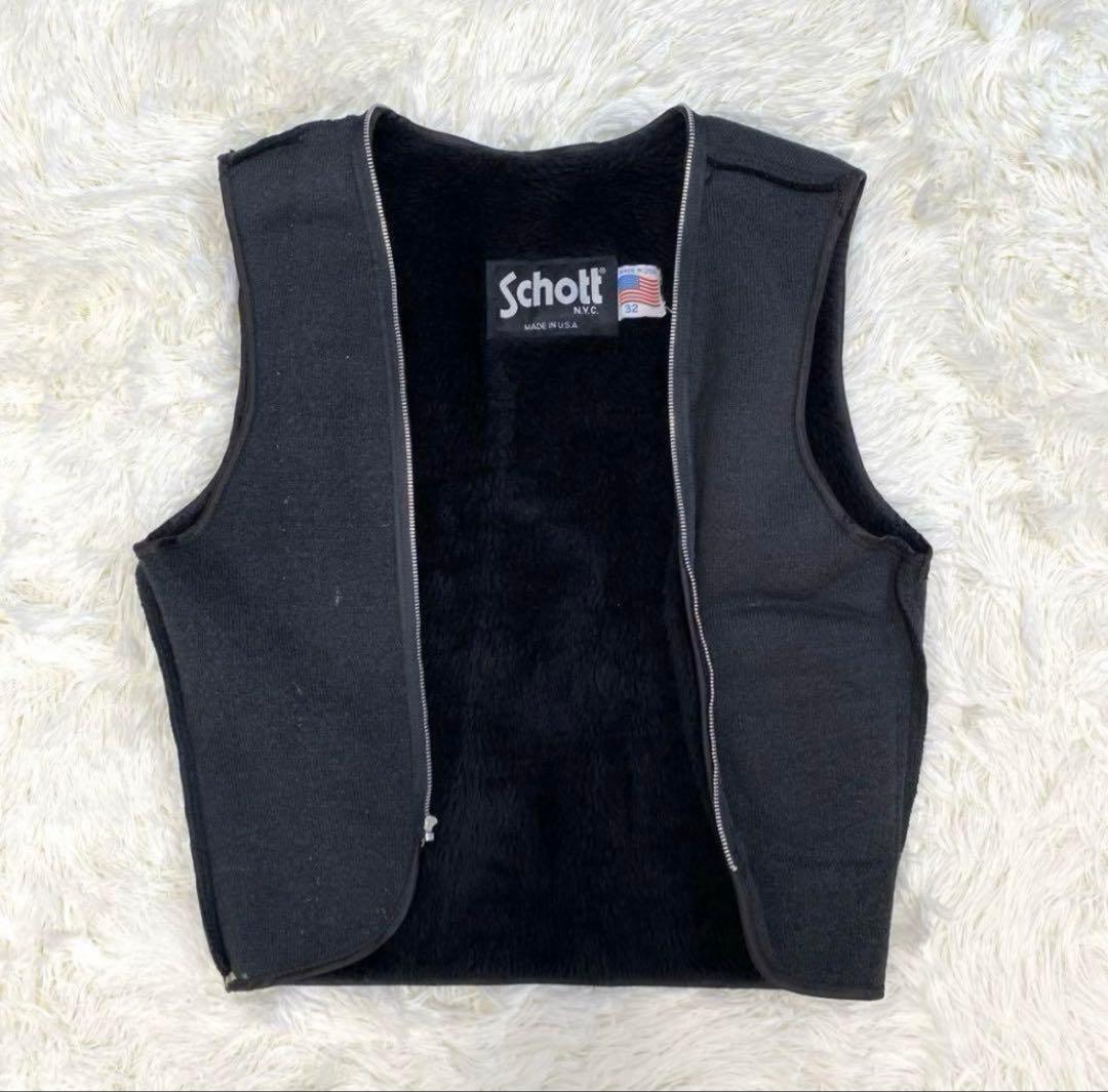 schott ショット シングルライダースジャケット641sp ライナー付き