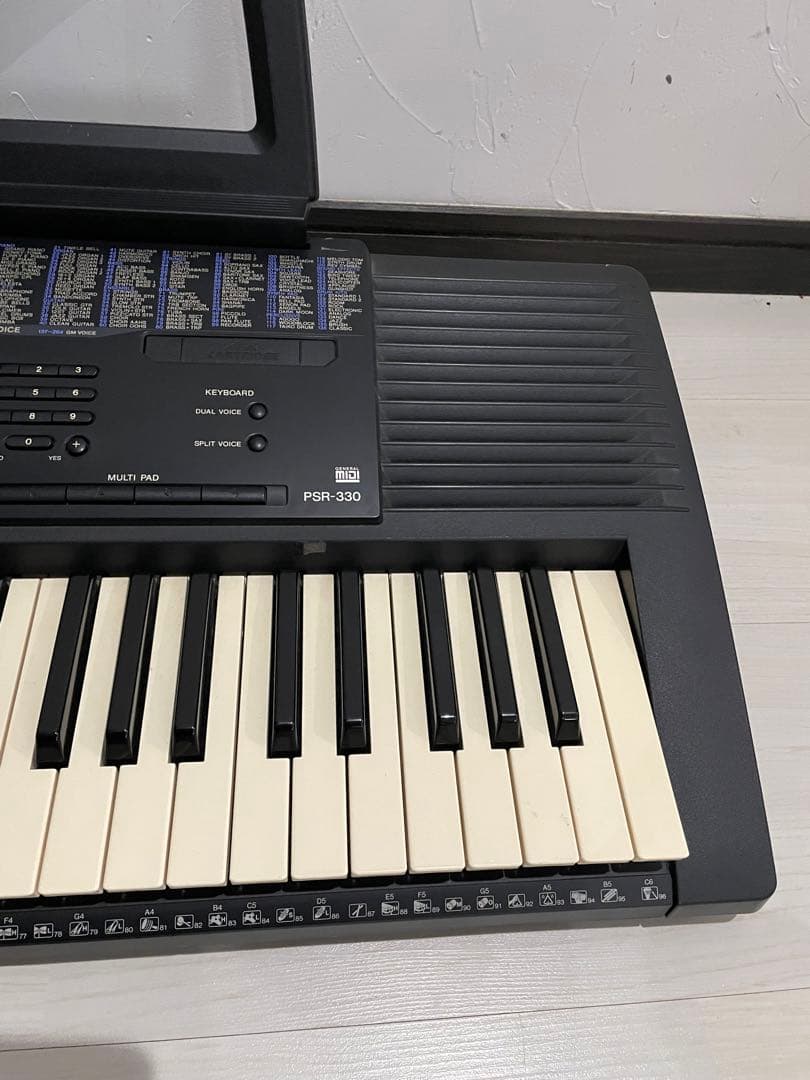 YAMAHA PSR-330 キーボード カートリッジ付