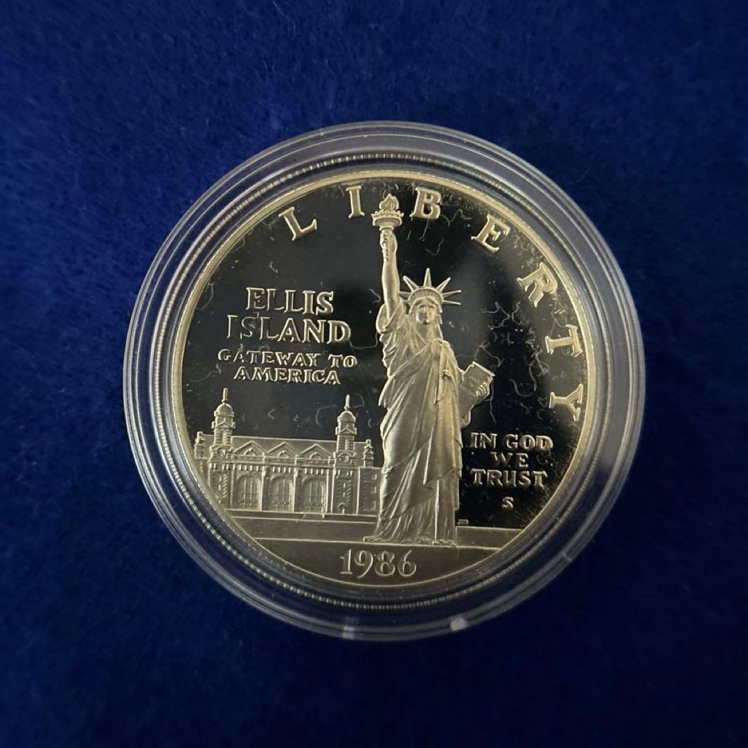 リバティー1ドル記念銀貨