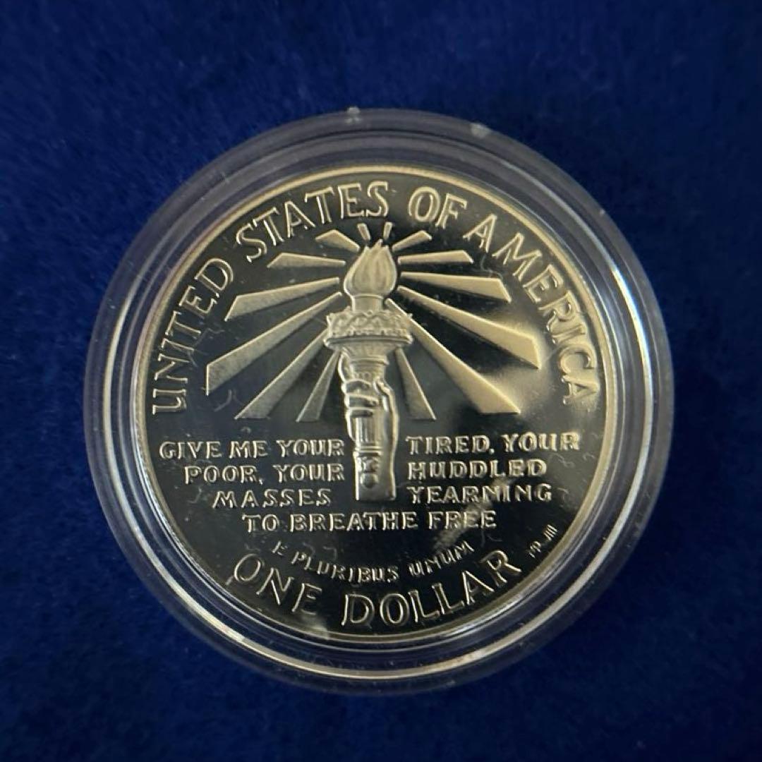 リバティー1ドル記念銀貨