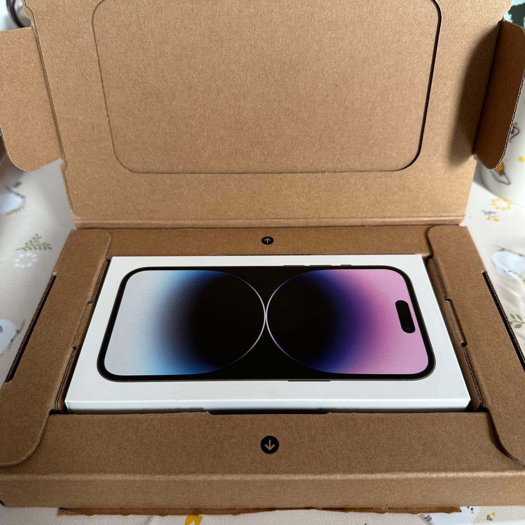 美品iPhone14Pro 256GBディープパープル SIM