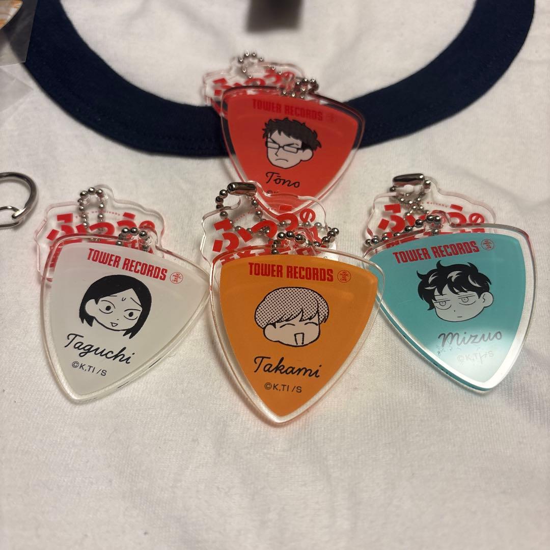 ふつうの軽音部　鷹見、水尾、田口、遠野protocol.アクリルチャーム