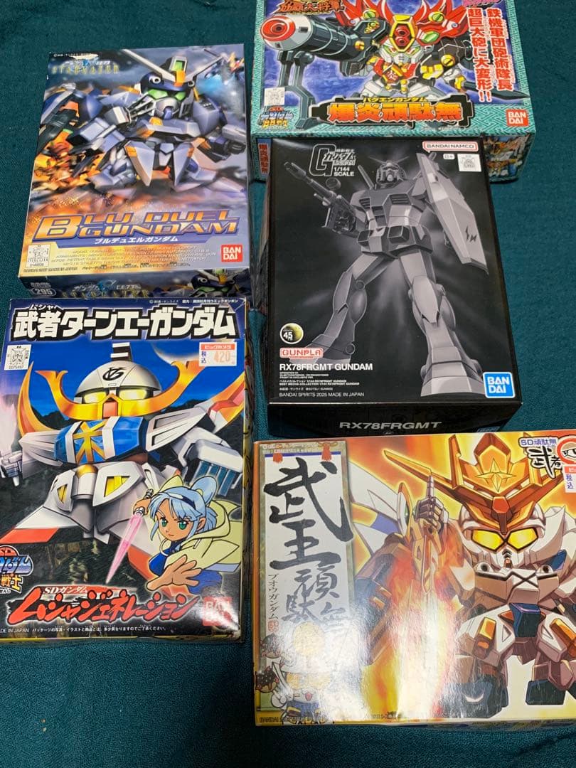 訳、難有】BB戦士 3個　フラグメント　ガンダム　ガンプラ　セット