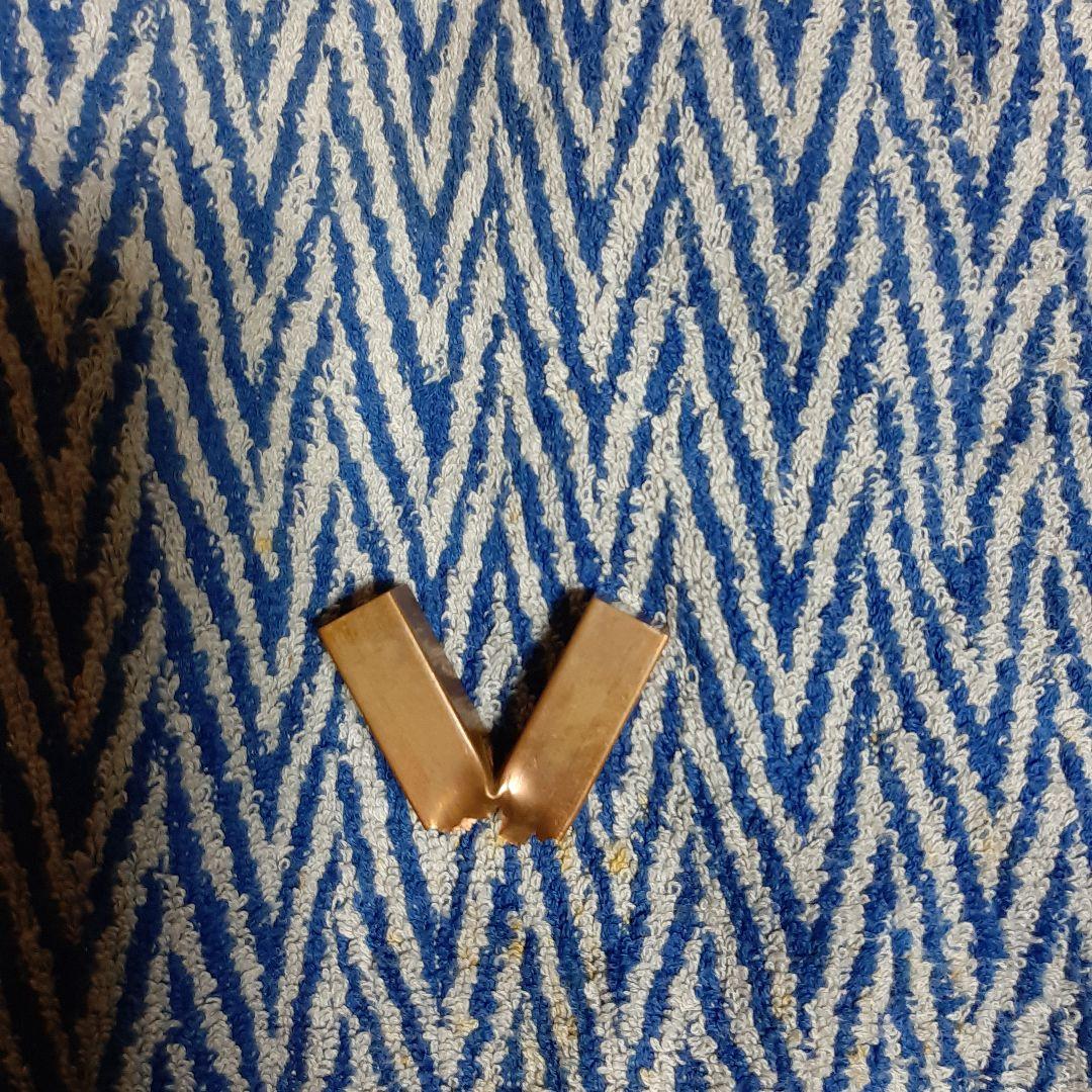 銅製 V字型版画ブロック