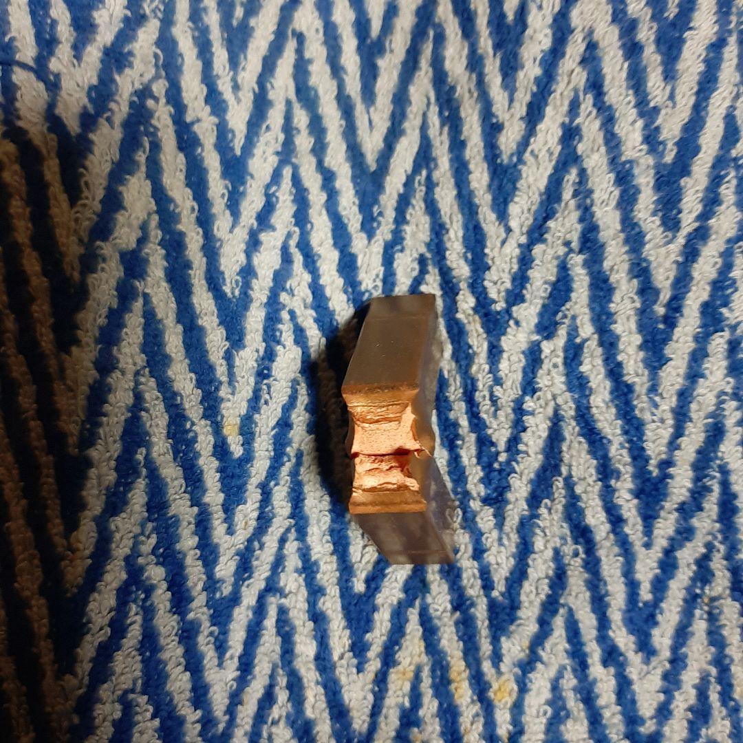 銅製 V字型版画ブロック