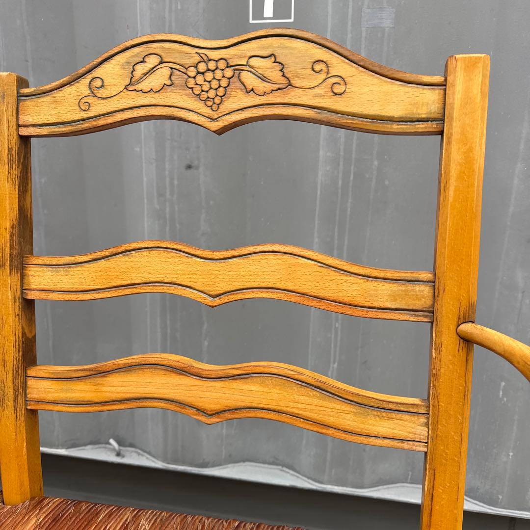 フランスアンティーク ダブルベンチ フレンチシャビー ヴィンテージ ブナ材