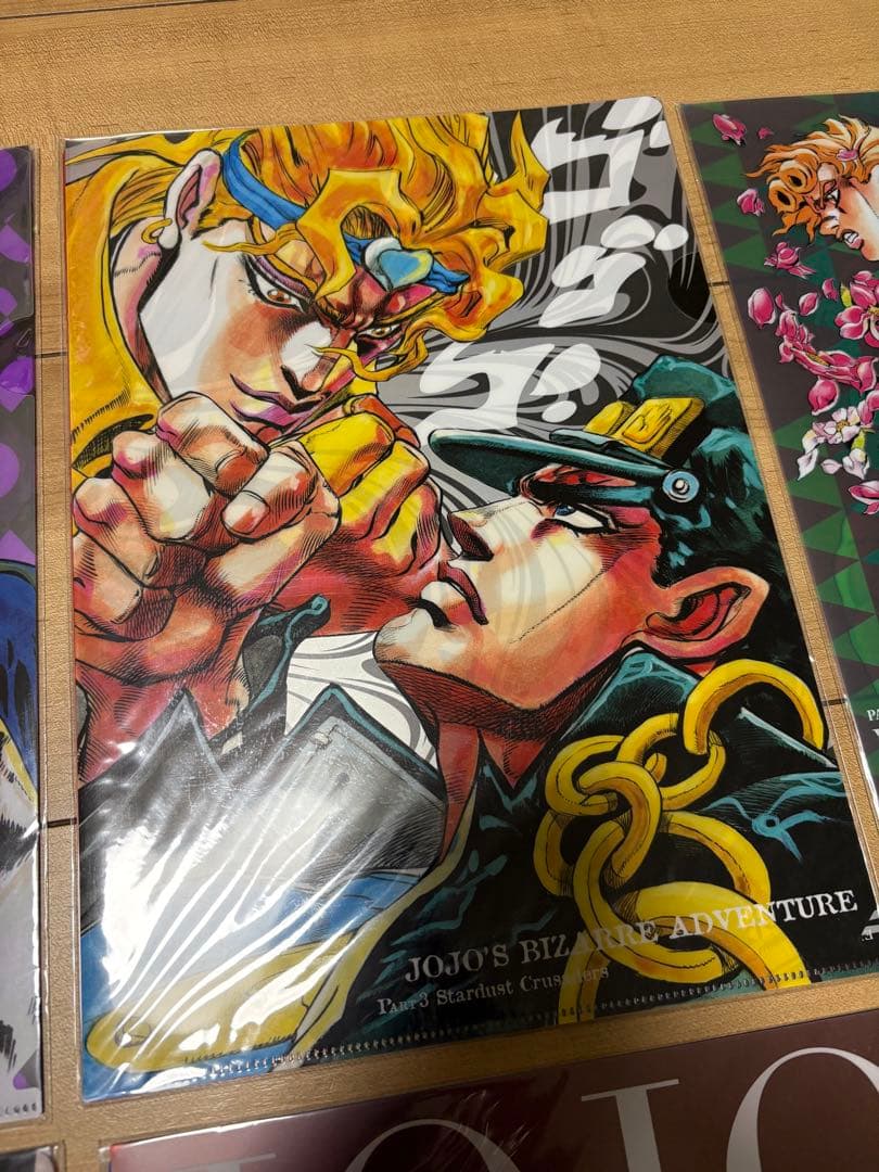 【レア 2012年】ジョジョ クリアファイル10種 ＋ 杜王町オーソンのノート