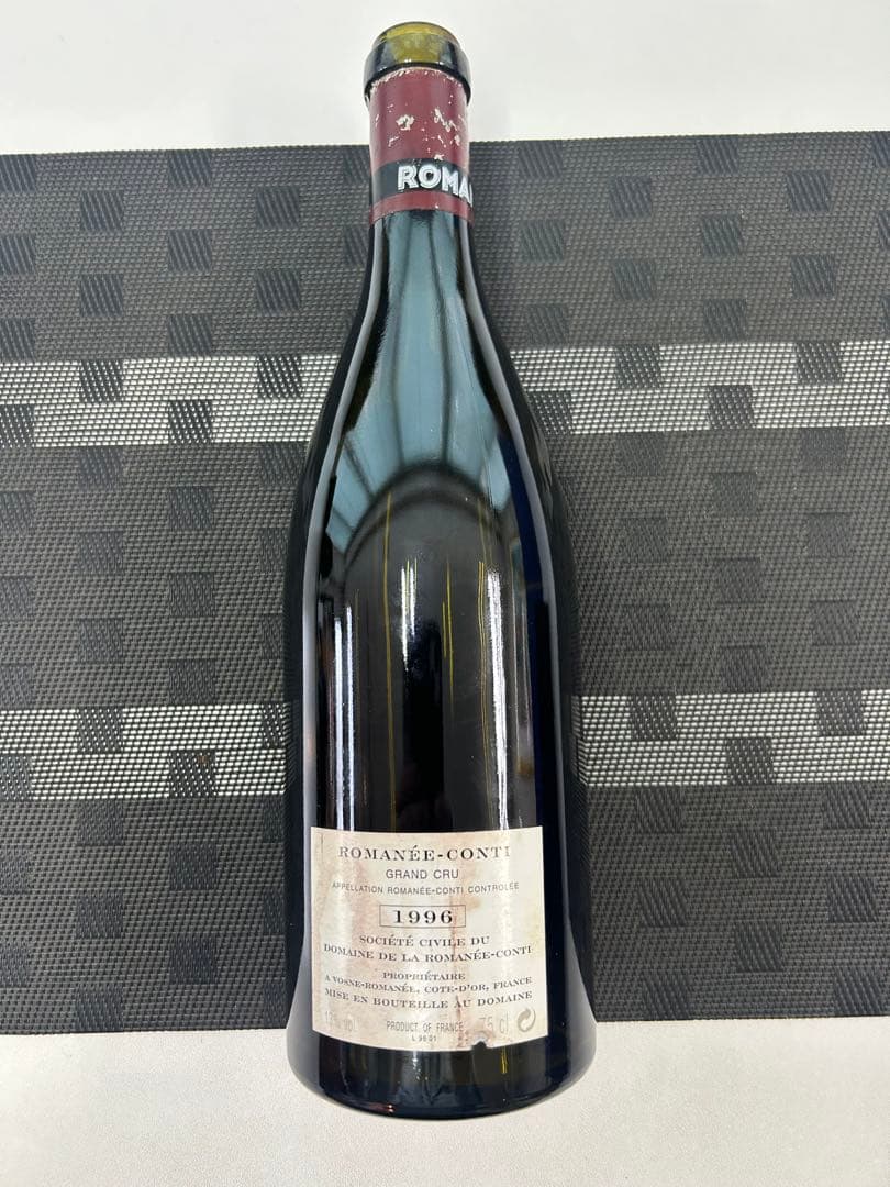 ロマネコンティ1996 空き瓶 Romanee conti