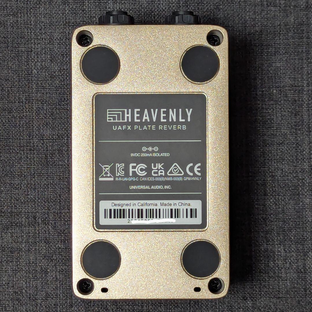 ギター UAFX Universal Audio HEAVENLY REVERB