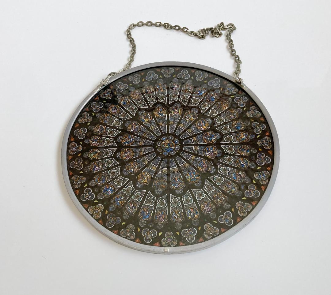 ノートルダム大聖堂 バラ窓 ローズウィンドウ ステンドグラス グラスマスターズ