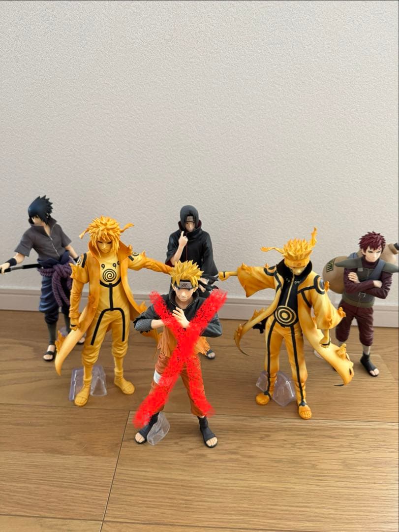 一番くじ NARUTO ナルト 5体セット バラ売り可能　箱あり