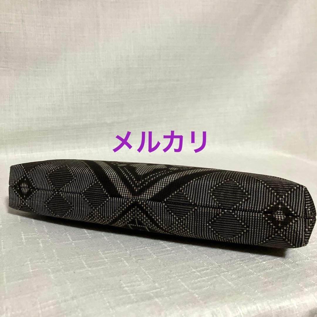 大島紬　龍郷　ハンドメイド　親子がま口長財布