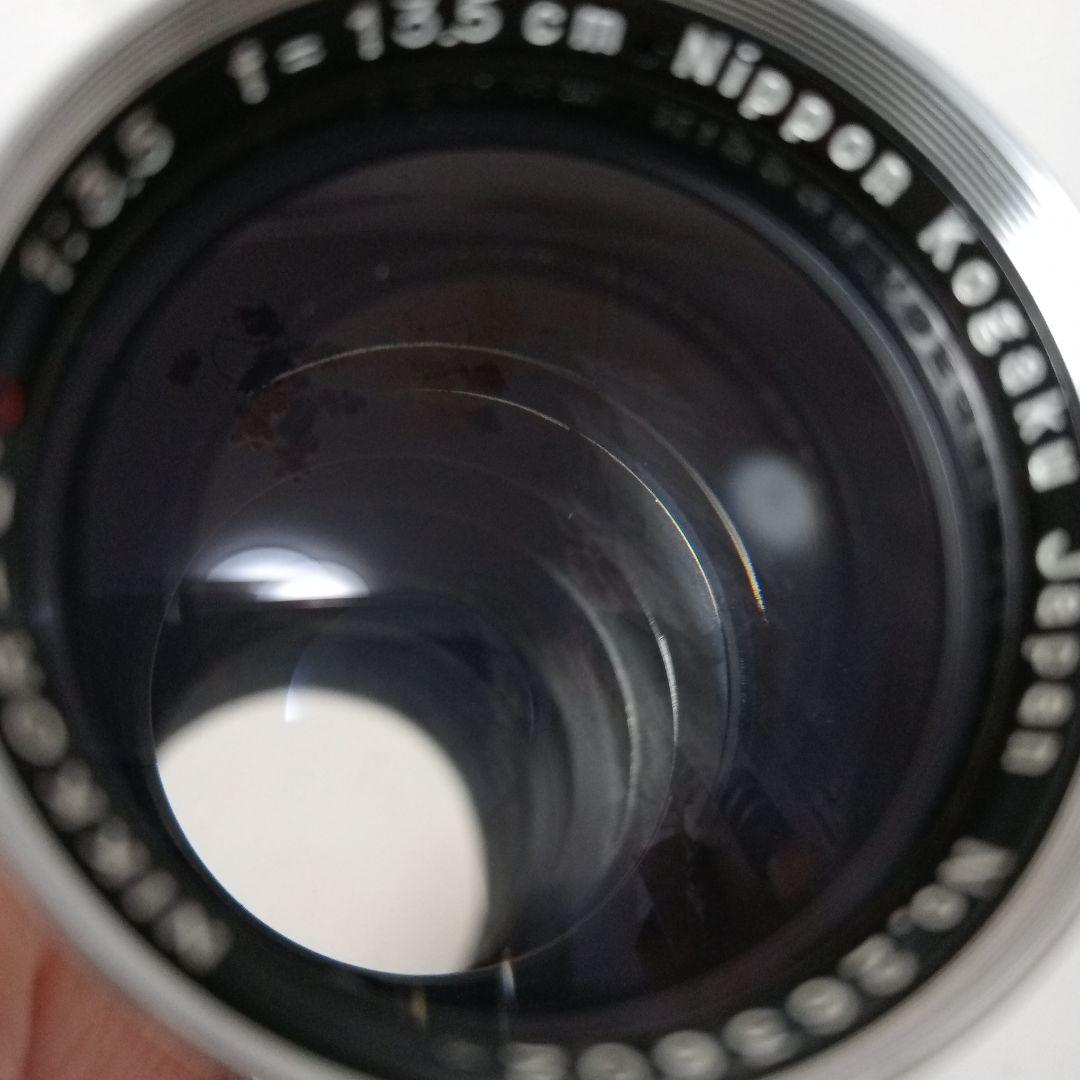 Nikkor Q.C 135mm f/3.5 レンズ