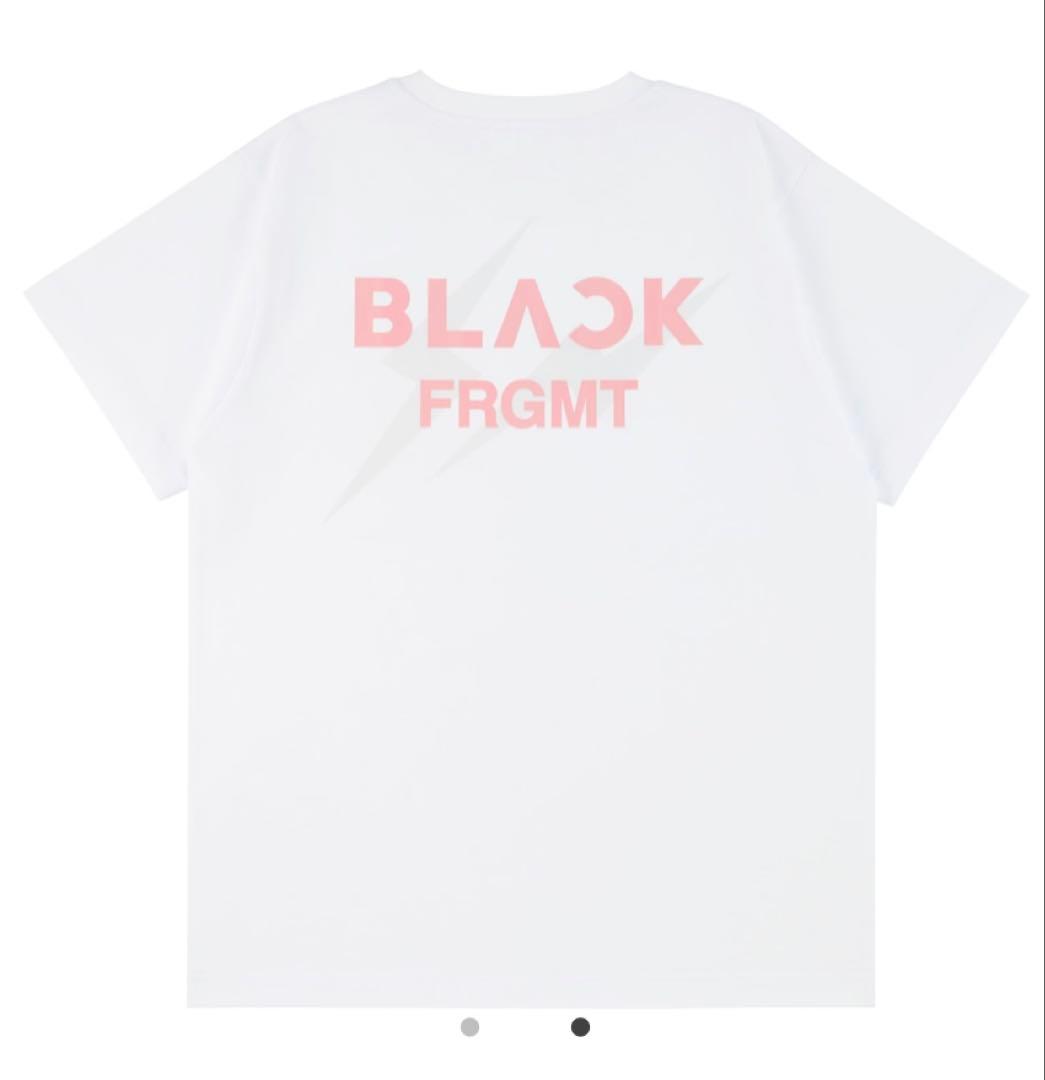 FRAGMENTTシャツBLACKFRGMT BLACKPINK ブラックピンク