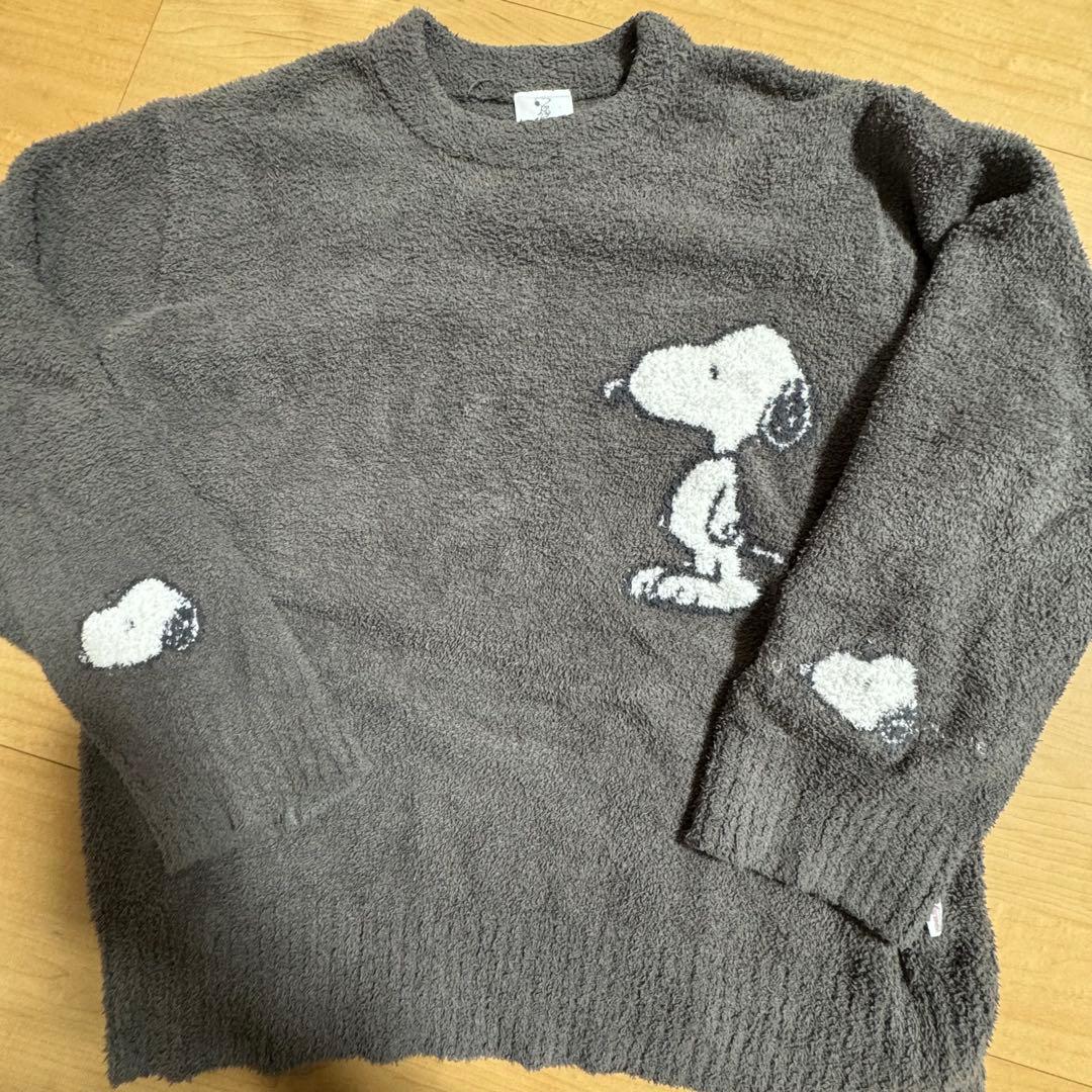 ジェラートピケ ホーム M スヌーピー ルームウェア セットアップ 上下セット