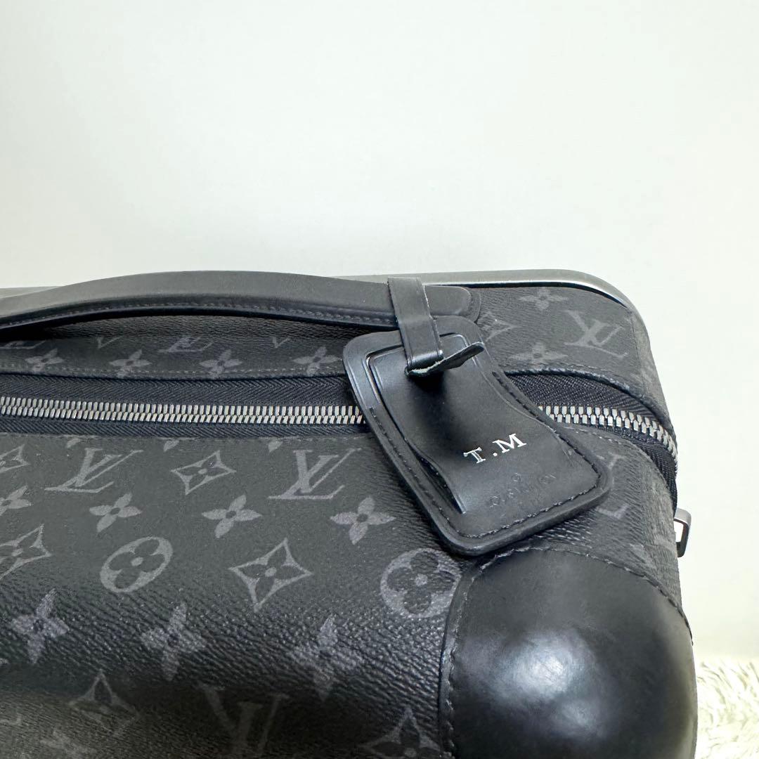 【美品】ルイヴィトン モノグラム　エクリプス ホライゾン55　キャリーバック　黒